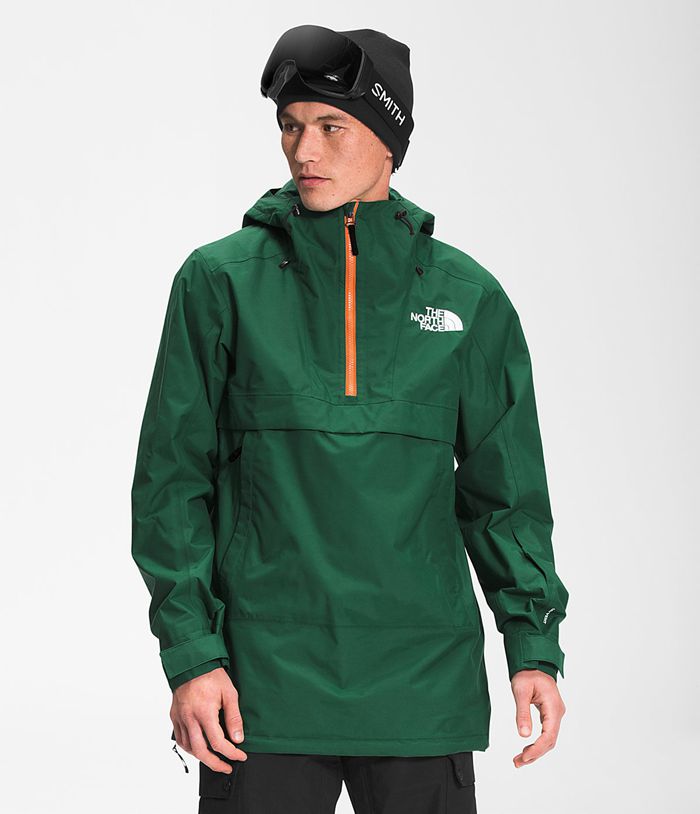 The North Face Μπουφαν Του Σκι Πρασινο Ανδρικα Silvani Anorak - Greece 9165STRBP